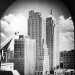 (CHS.2011.01.11) - Petroleum Bldg, Ramsey Tower, First National Bldg, View S from Post Office, 215 NW 3, c. 1930s